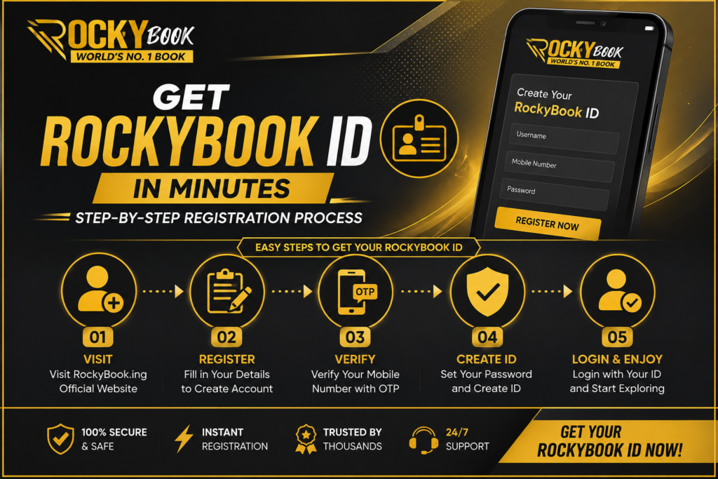 Get Rockybook ID Online – Quick & Easy Registration Guide