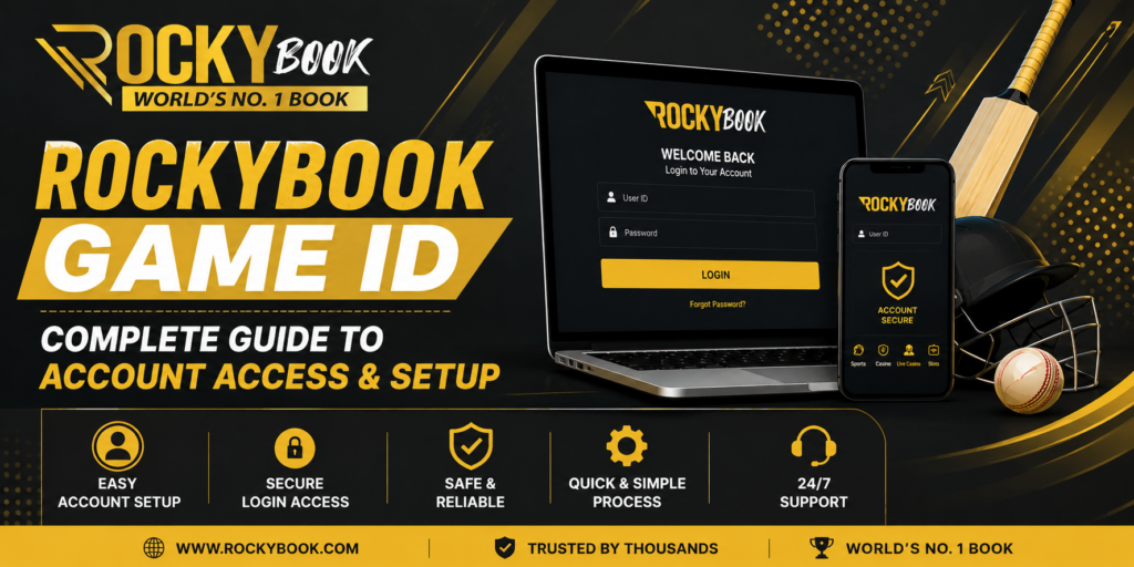 Rockybook Game ID – Complete Guide to Account Access & Setup
