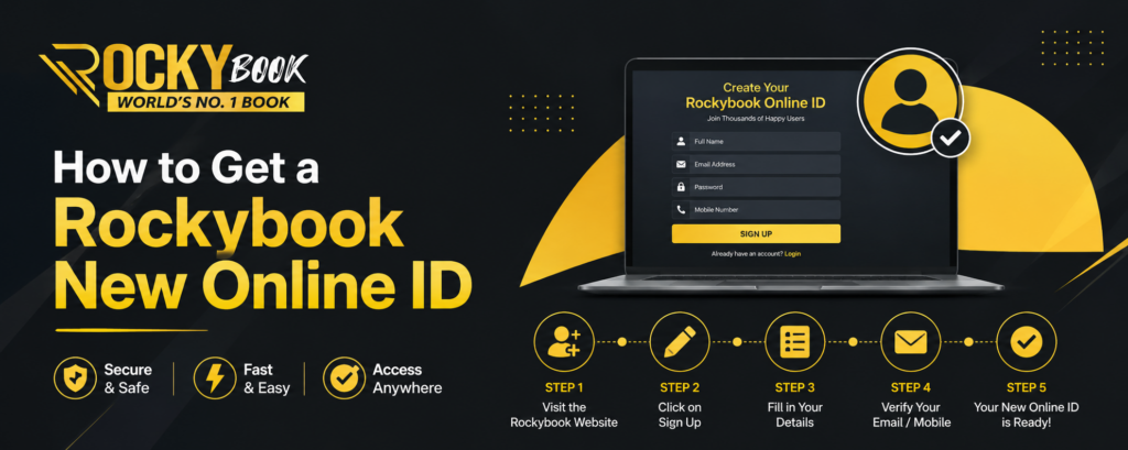 How to Get a Rockybook New Online ID