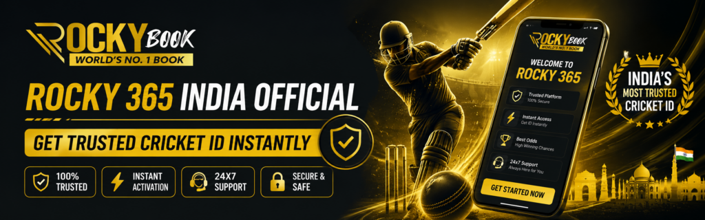 Rocky 365 India Official – Get Trusted Cricket ID Instantly