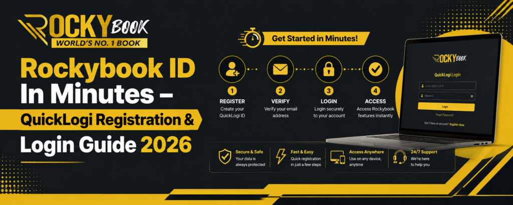 Rockybook ID In Minutes – Quick Registration & Login Guide 2026