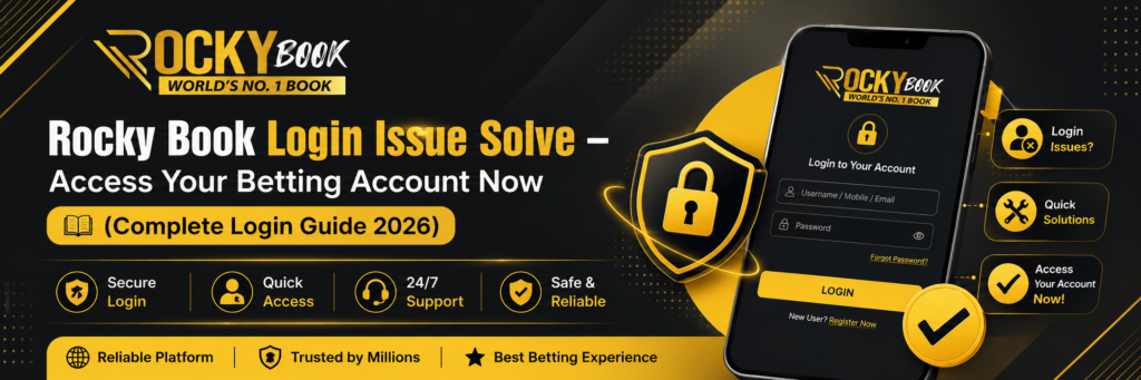 Rocky Book Login Issue Solve | Complete Login Guide 2026