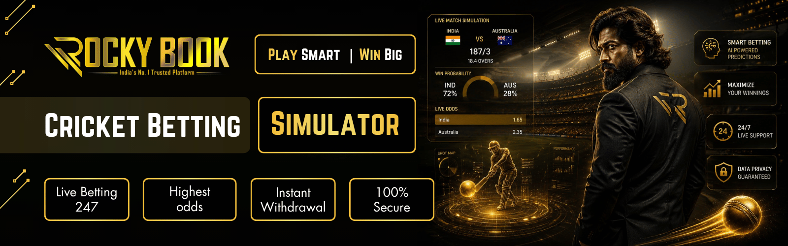 Cricket Betting Simulator