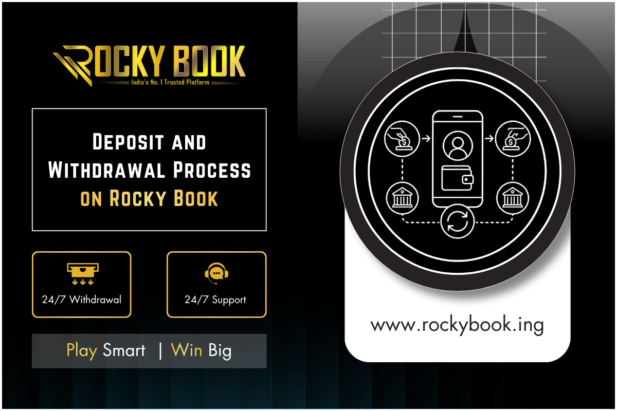Deposit and Withdrawal Process on Rocky Book