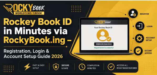 Rockey Book ID in Minutes | Registration & Login Guide 2026