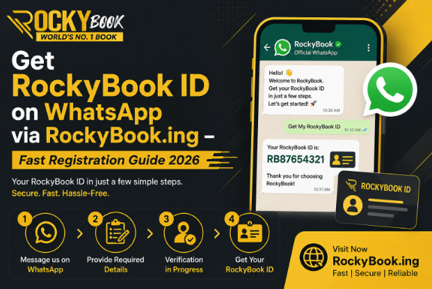 RockyBook ID on WhatsApp – Get Your ID Instantly | 2026 Guide