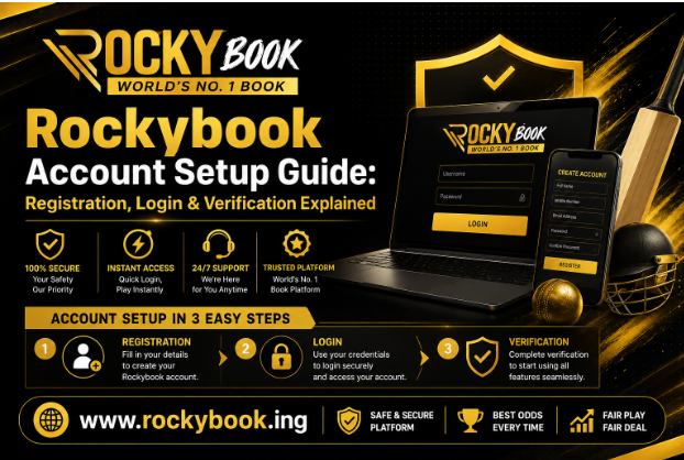 Rockybook Account Setup Guide | Login & Registration